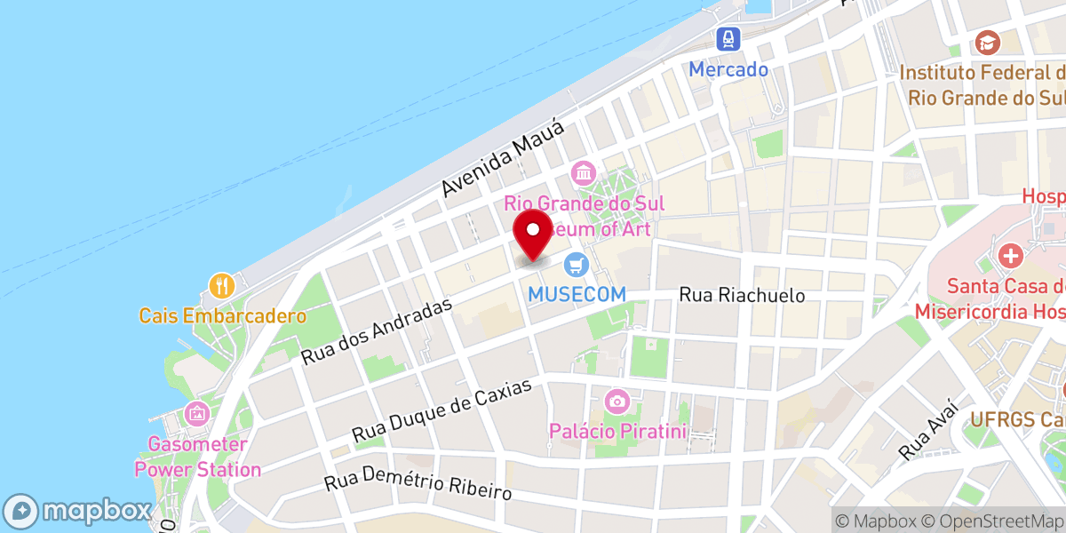 Map showing location of Catedral Nacional da Santíssima Trindade