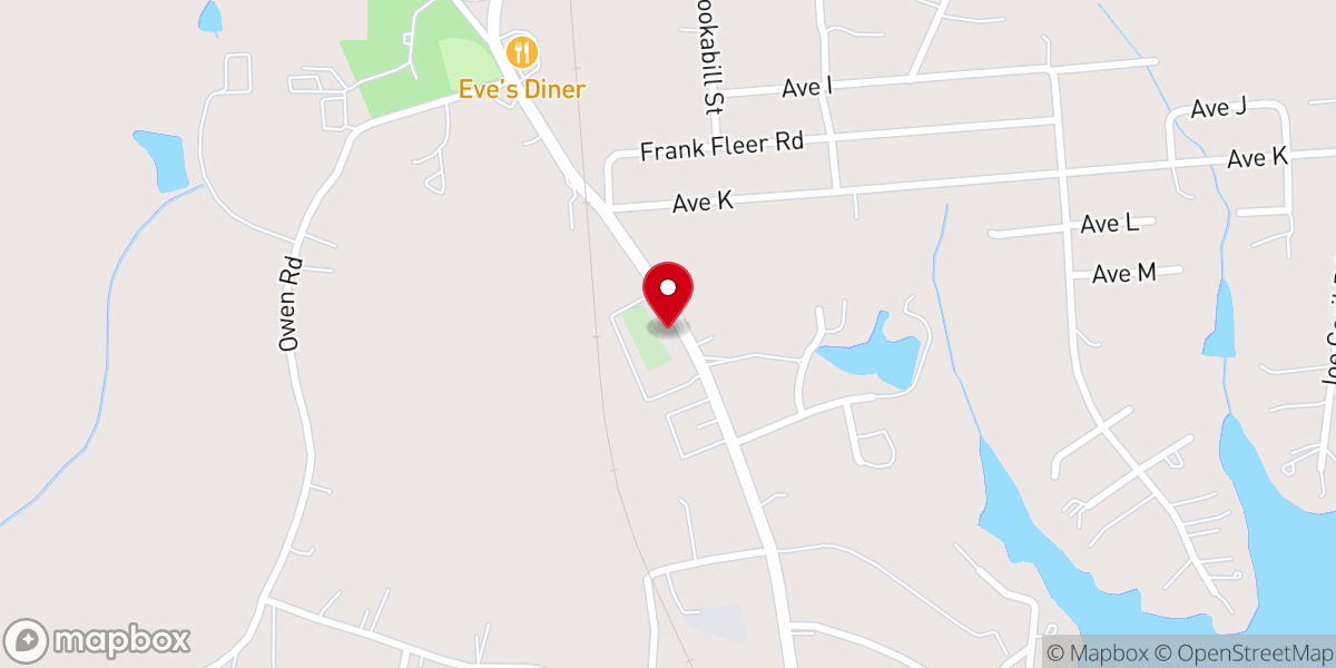 Map showing location of Macedonia United Methodist Church