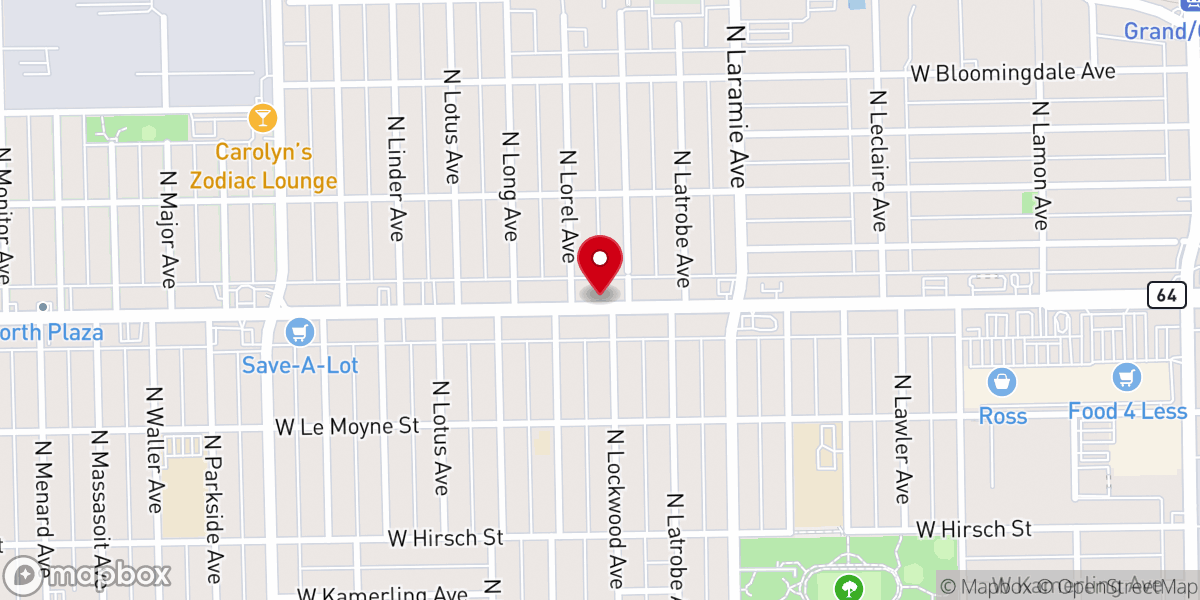 Map showing location of Heritage International Christian