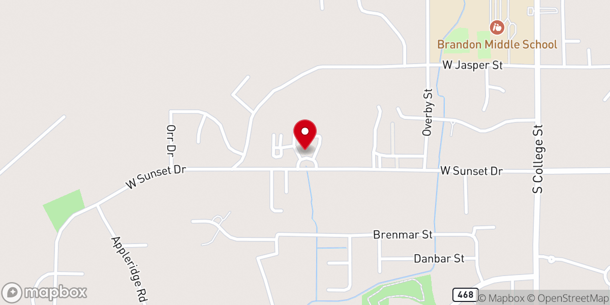 Map showing location of ReNew Brandon