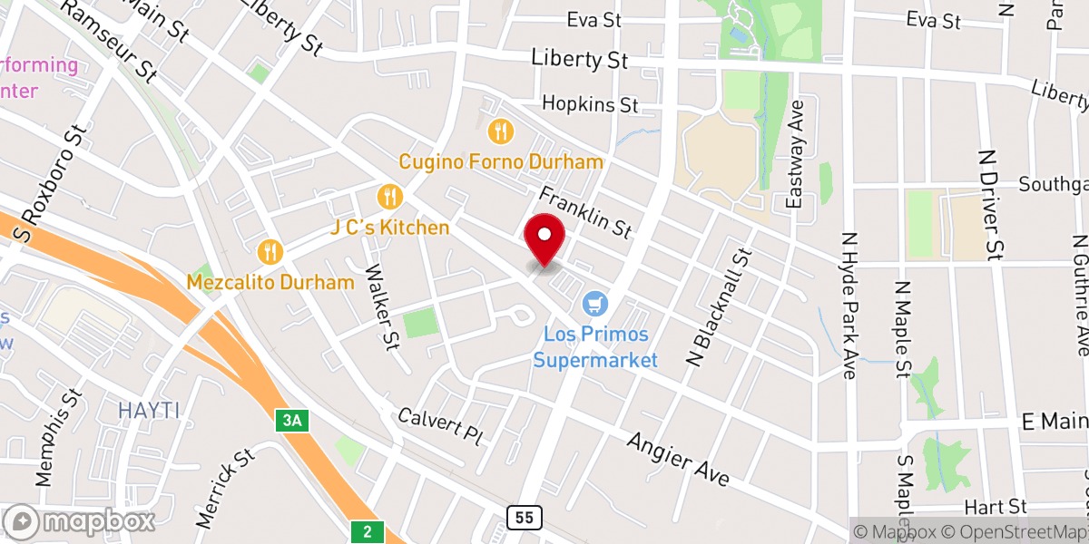 Map showing location of Refiner's Fire Community Church