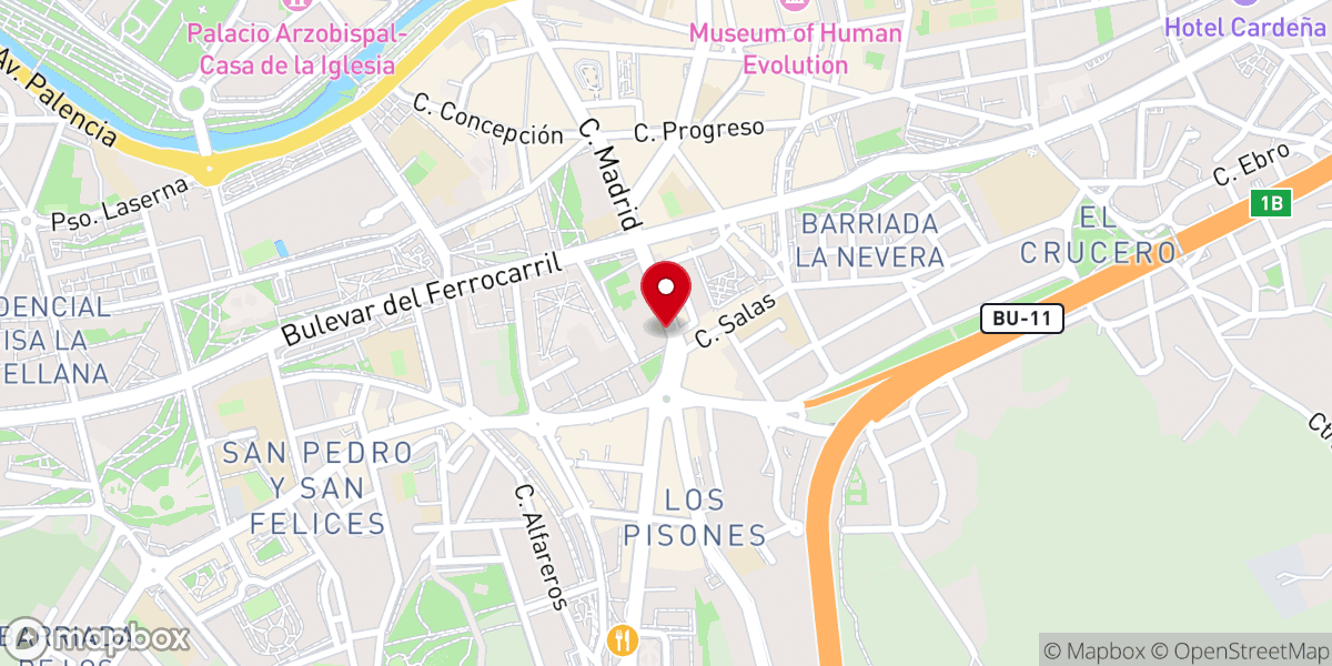Map showing location of Camino del Cid | Centro de información
