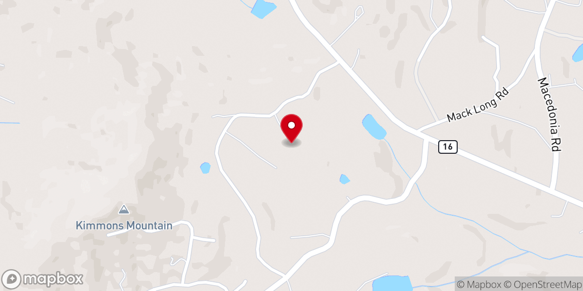 Map showing location of Summit Farm Weddings