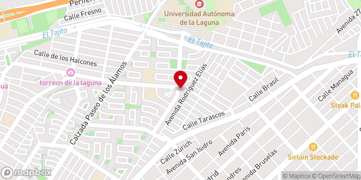 Map showing location of Parroquia Jesús De Nazareth