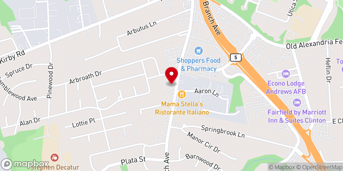 Map showing location of Bible Lighthouse Ministries