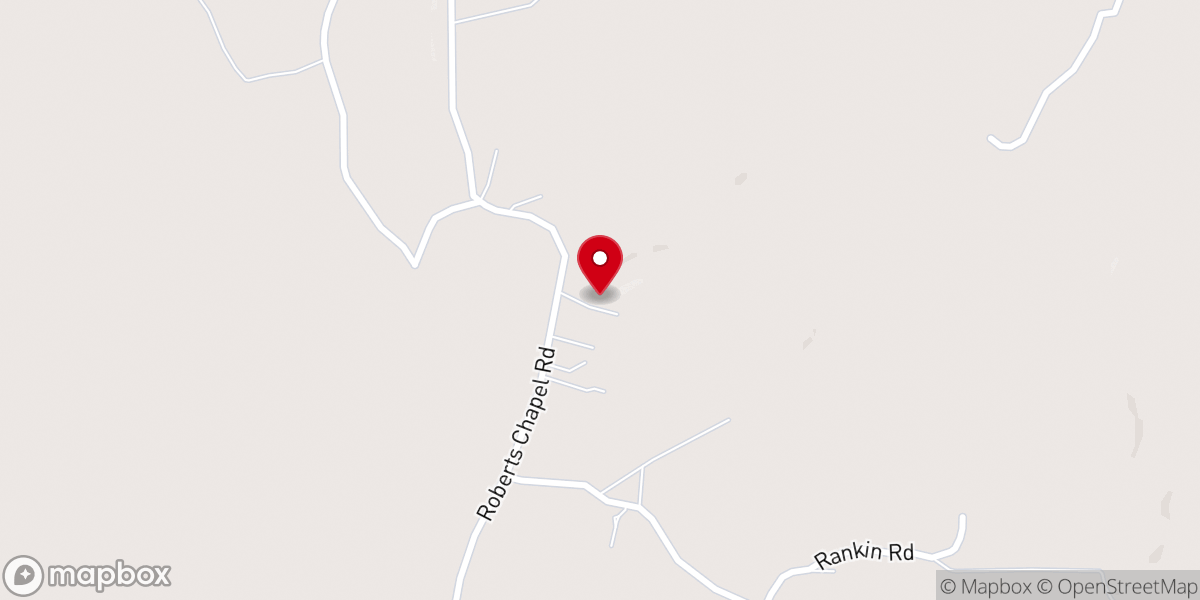 Map showing location of Faith Fellowship Church