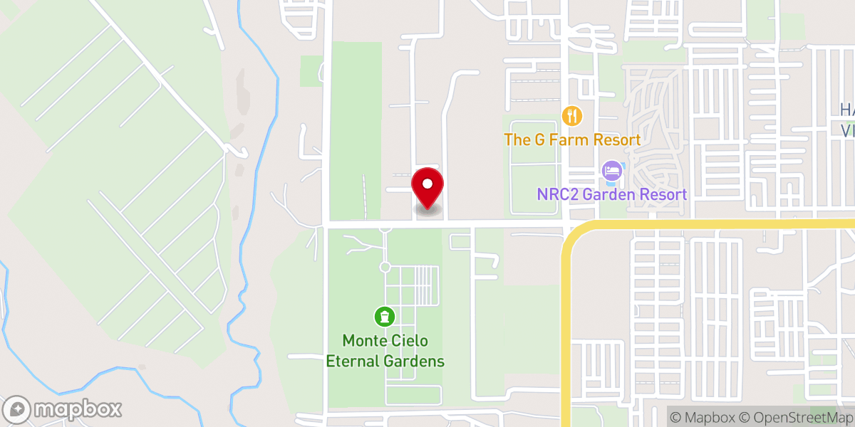 Map showing location of Mabuhay Southern Baptist Church Inc.
