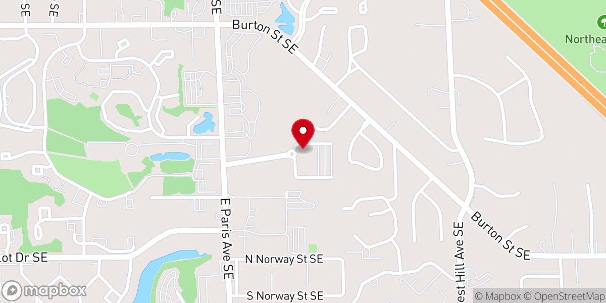 Map showing location of Saint Nicholas Antiochian Orthodox Church