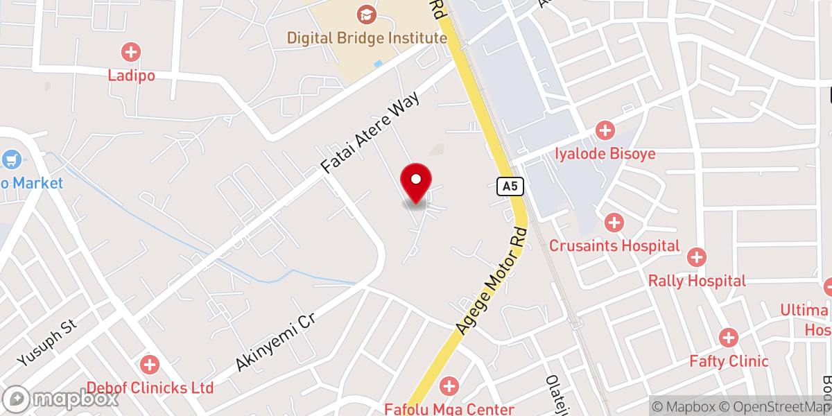Map showing location of HCC SOLUTION HOUSE