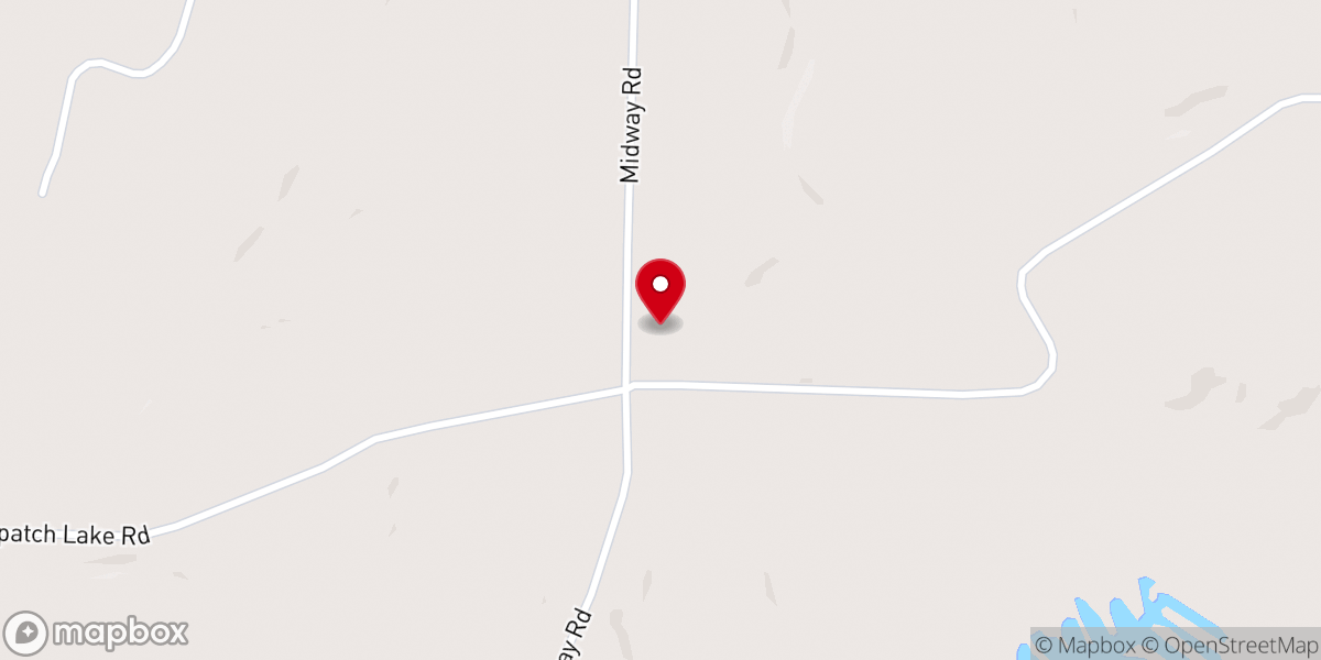 Map showing location of Bethel Fellowship Mennonite Church