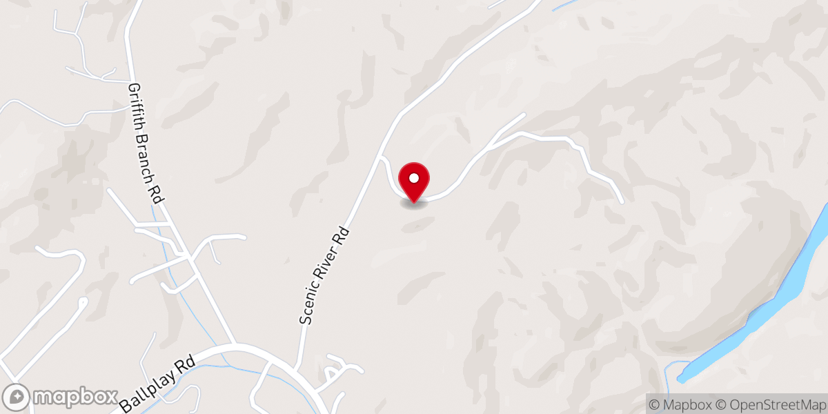 Map showing location of Grace Memorial Baptist Church