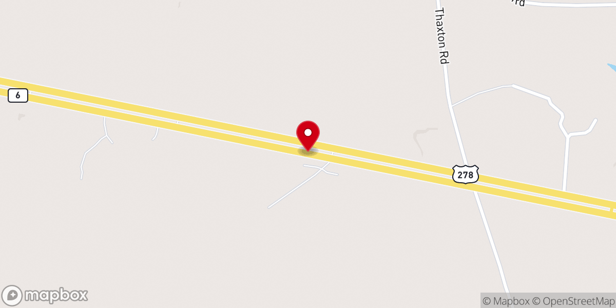 Map showing location of Hayseed Cowboy Church