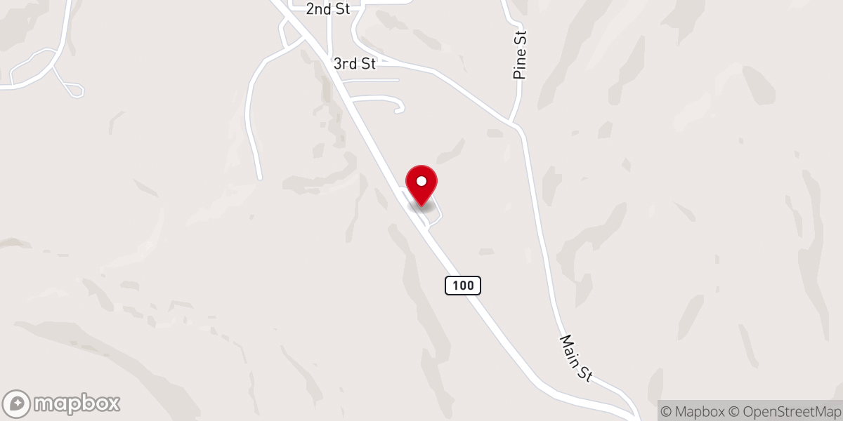 Map showing location of St James United Church-Christ