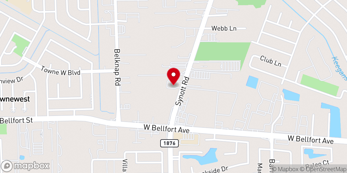 Map showing location of The Apostolic Church