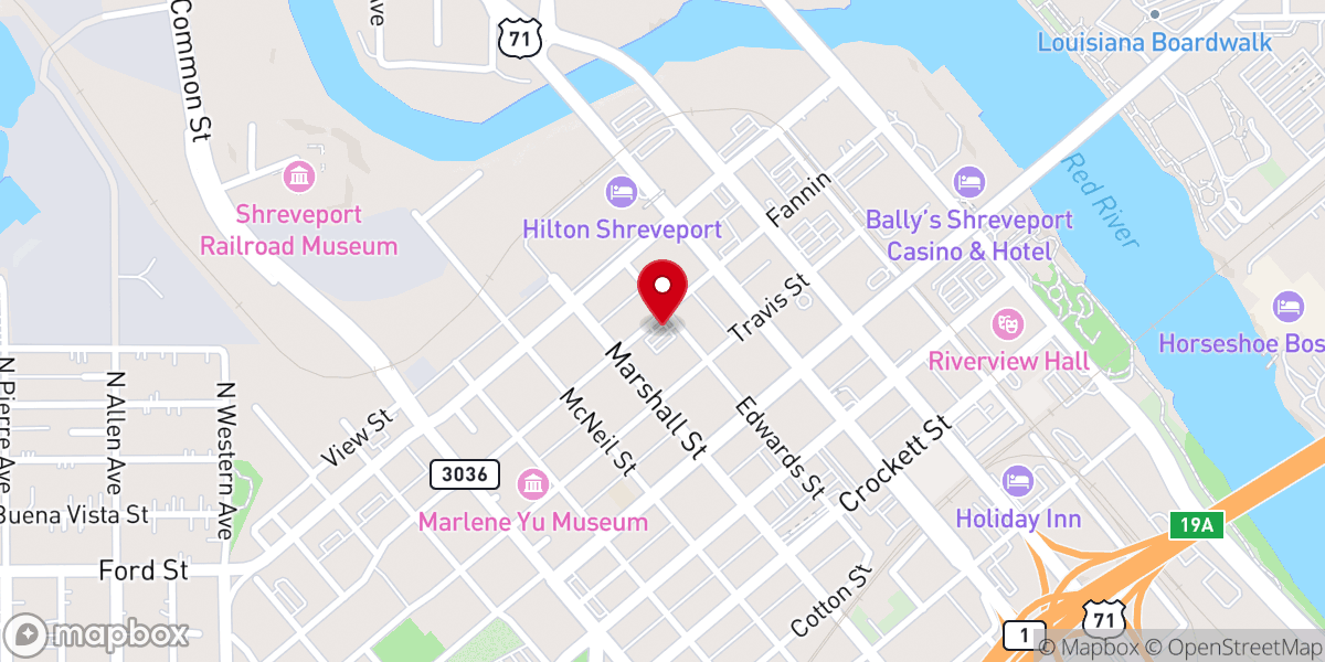 Map showing location of Saint Marys Convent