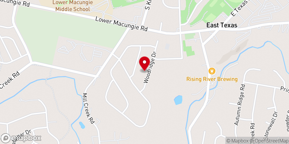Map showing location of Higher Life Ministries