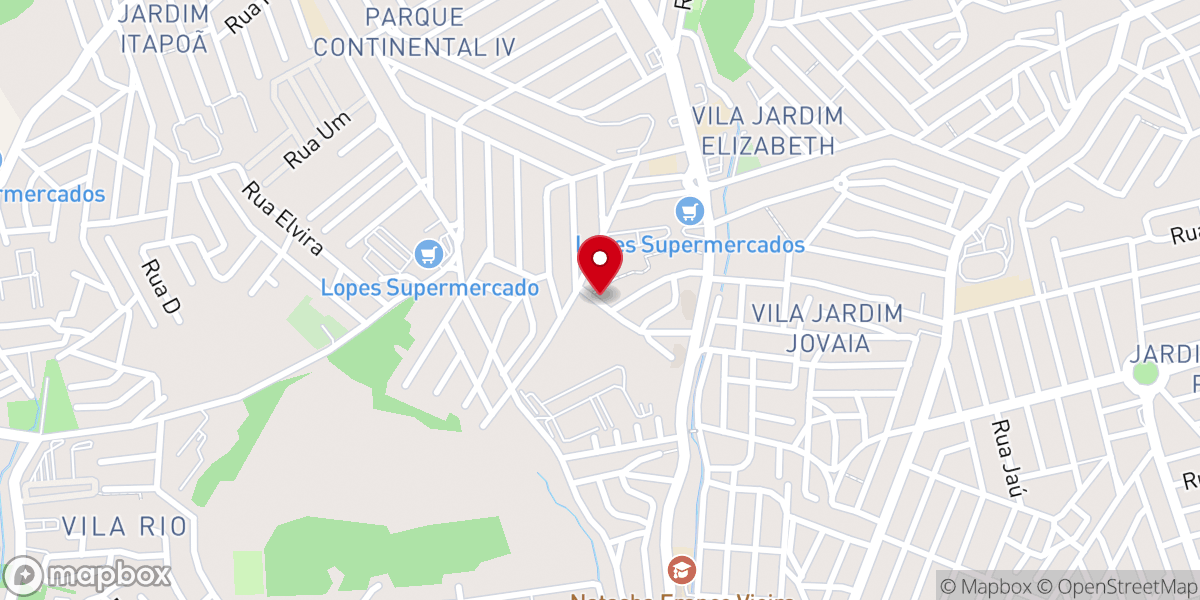 Map showing location of Igreja Pentecostal Fonte D'agua Viva