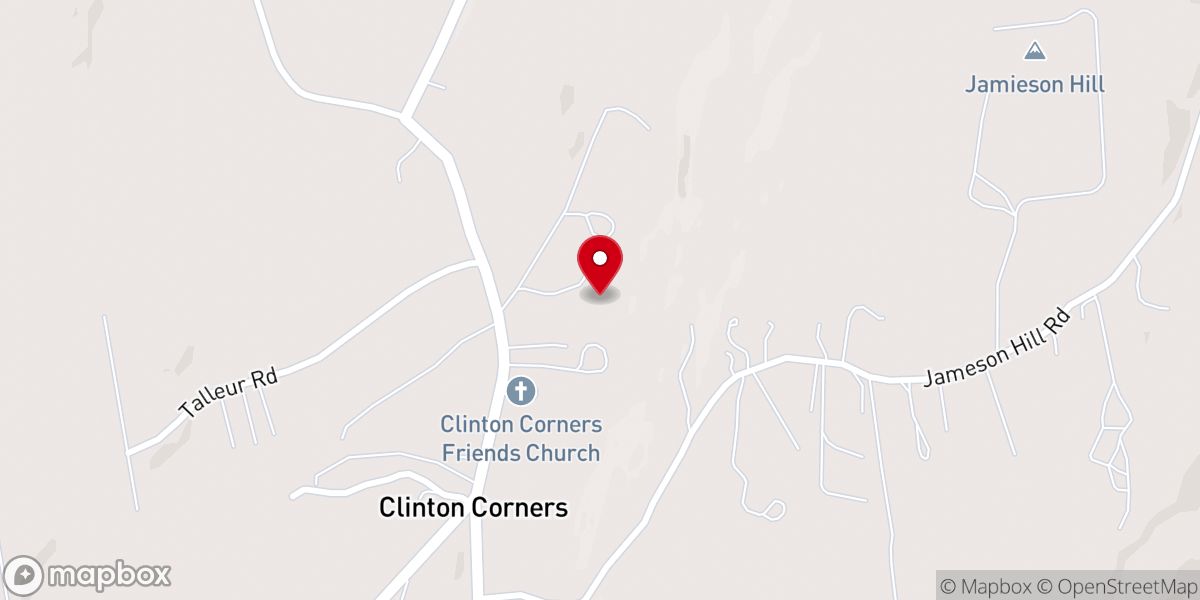 Map showing location of Evangelical Free Church