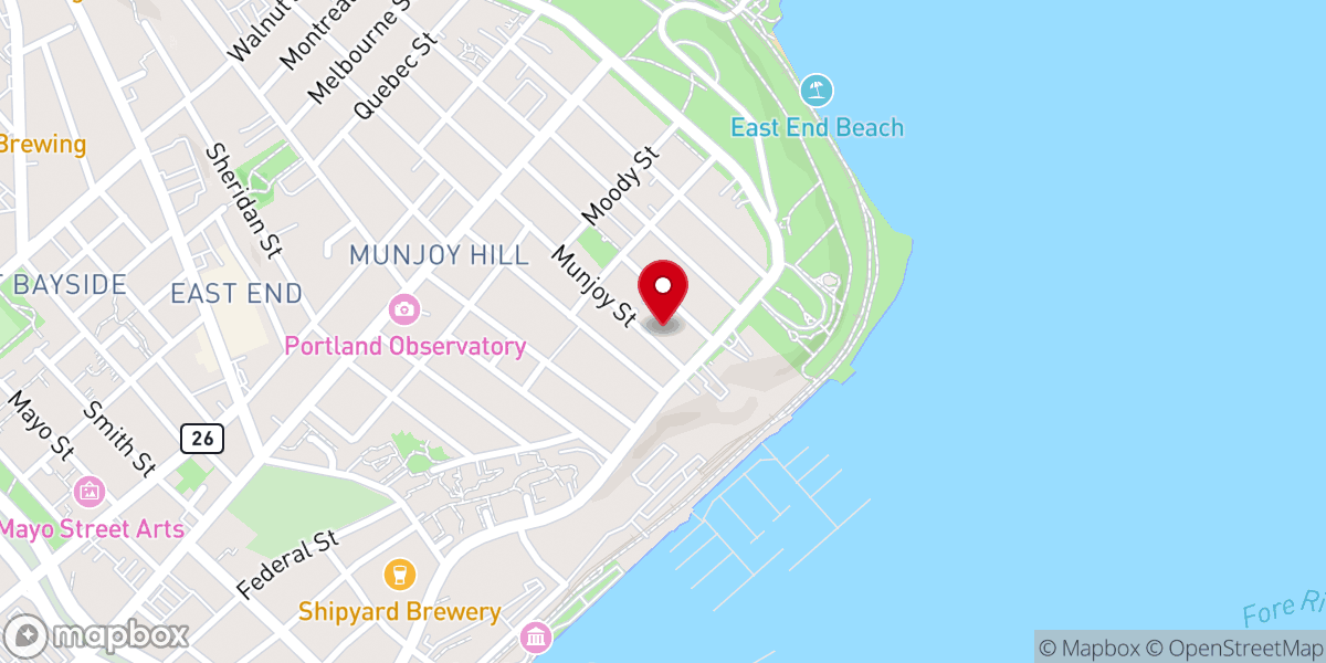 Map showing location of Sudanese Fellowship Presbyterian Church