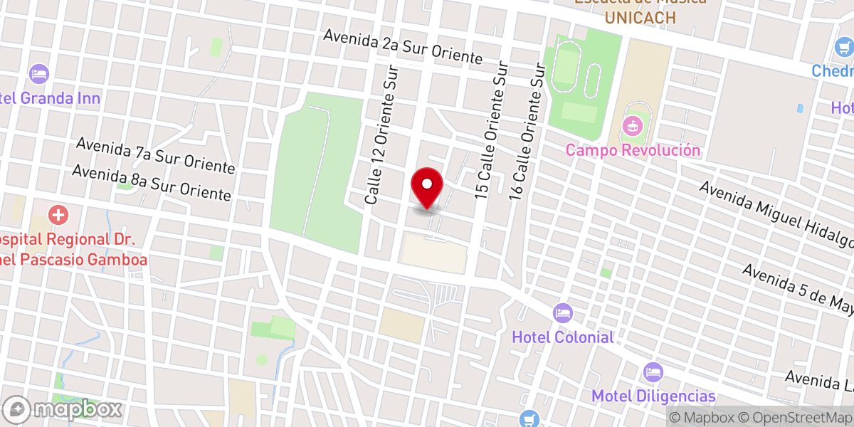 Map showing location of IGLESIA PENTECOSTES DIOS ES FIEL EN MEXICO