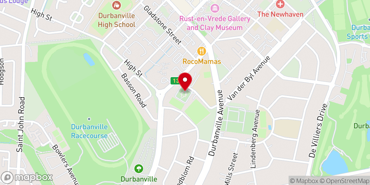 Map showing location of NG Kerk Durbanville -Moedergemeente (Dutch Reformed Church)