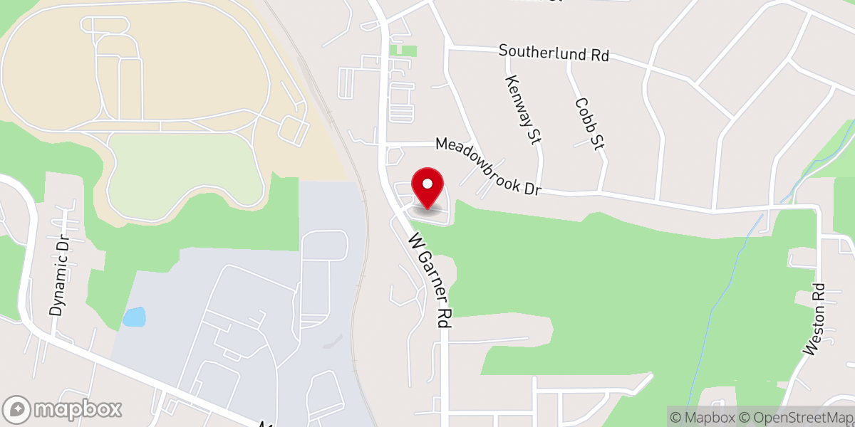 Map showing location of Gateway Chapel International