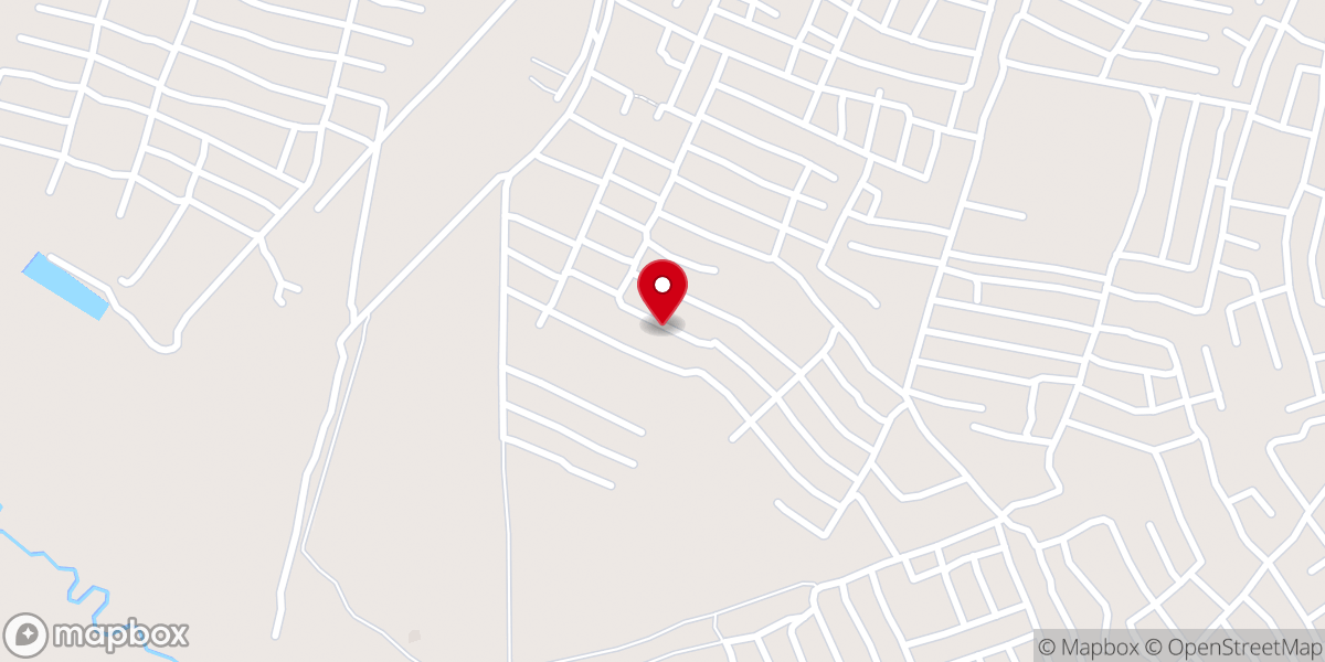 Map showing location of St. Gabriel Catholic Church, Ogbeson