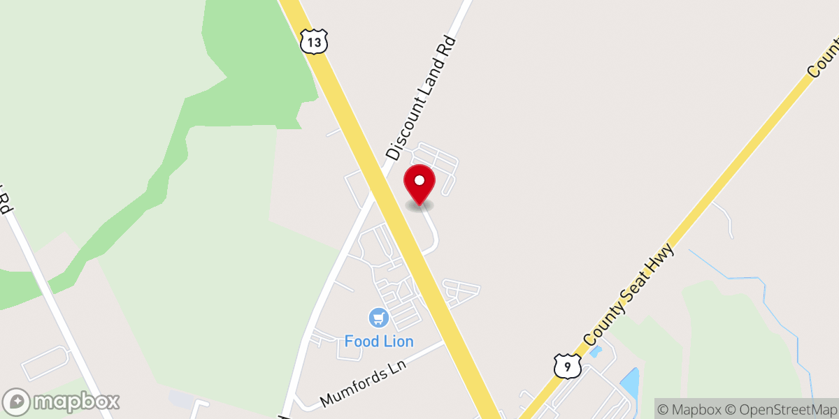 Map showing location of Calvary Baptiste Church Foundation