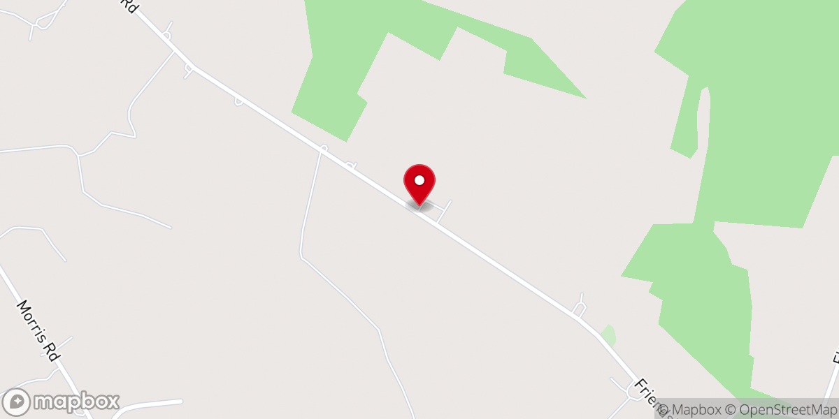 Map showing location of Friendship United Methodist