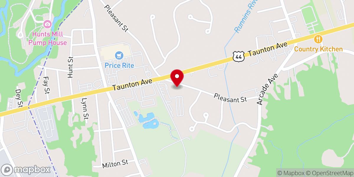 Map showing location of Stone Coast Community Church