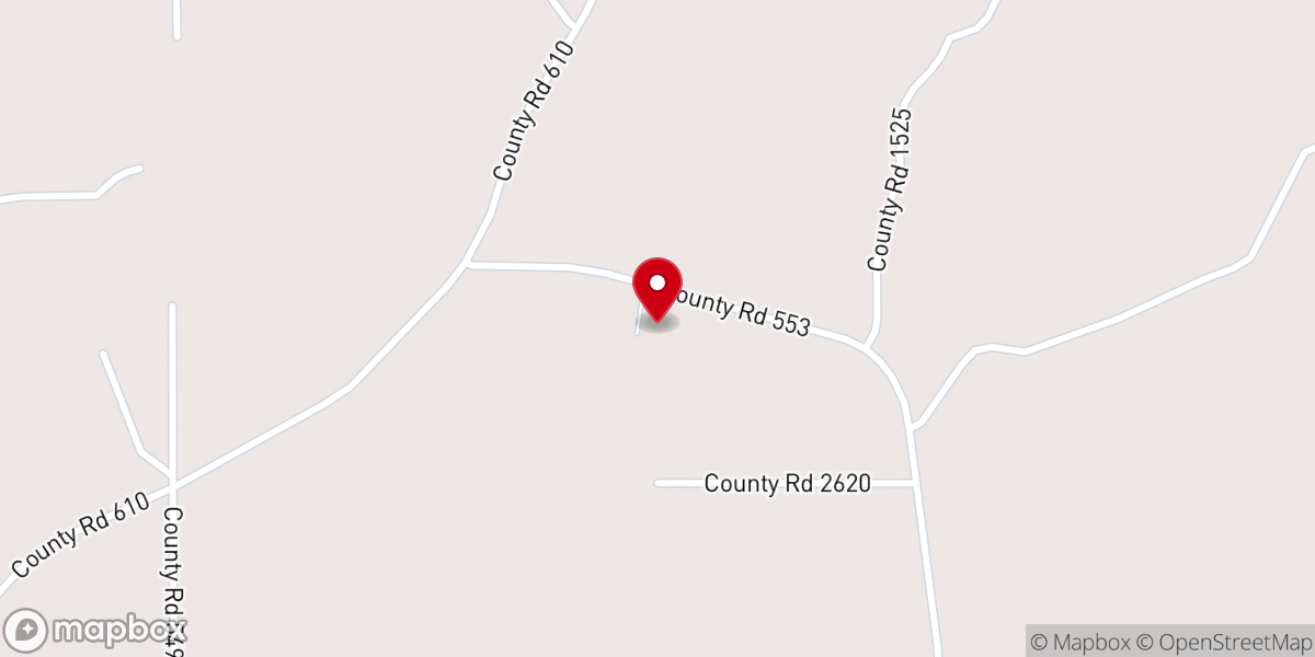 Map showing location of Greenfield Missionary Baptist