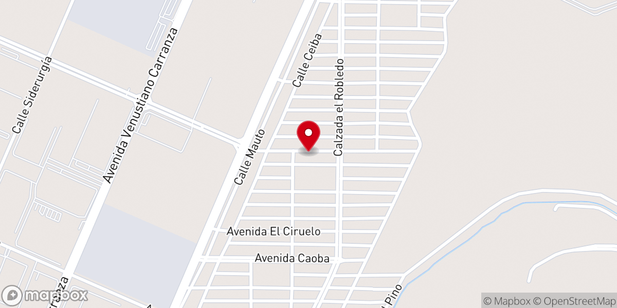 Map showing location of ICIAR MEXICALI Principe de paz iglesia cristiana