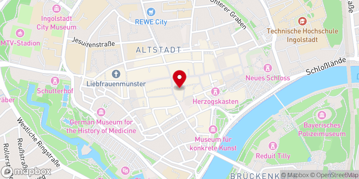 Map showing location of Pfarrkirche St. Moritz