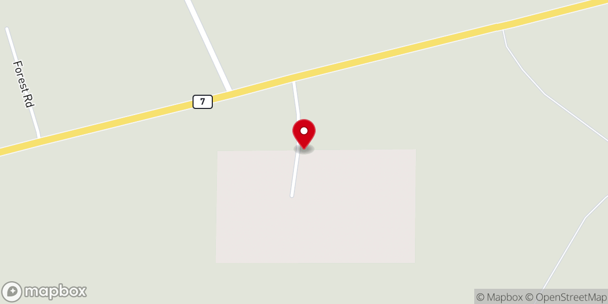 Map showing location of Community Full Gospel Church