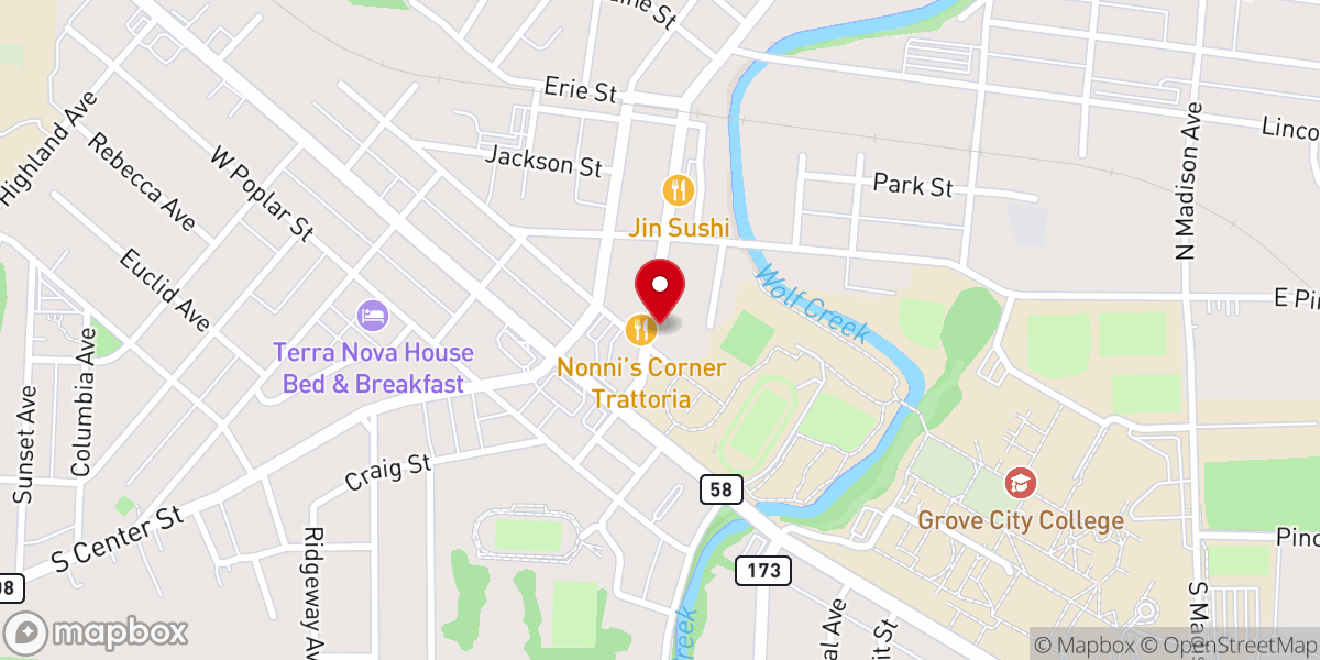 Map showing location of Christian Counselors Collaborative