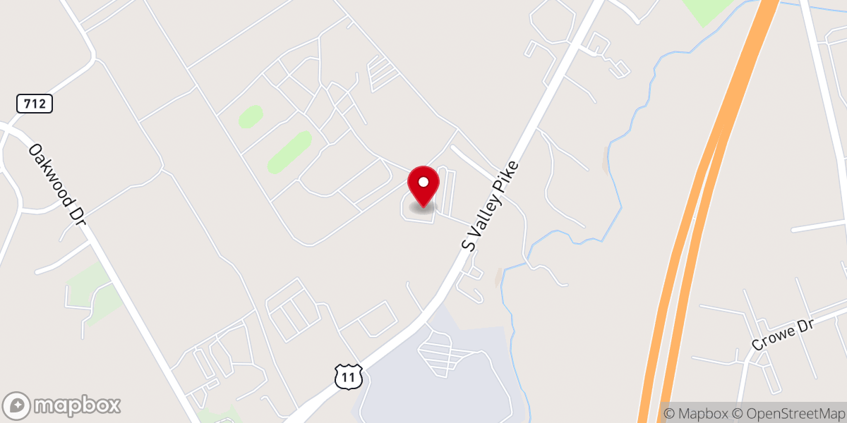 Map showing location of Crosslink Community Church