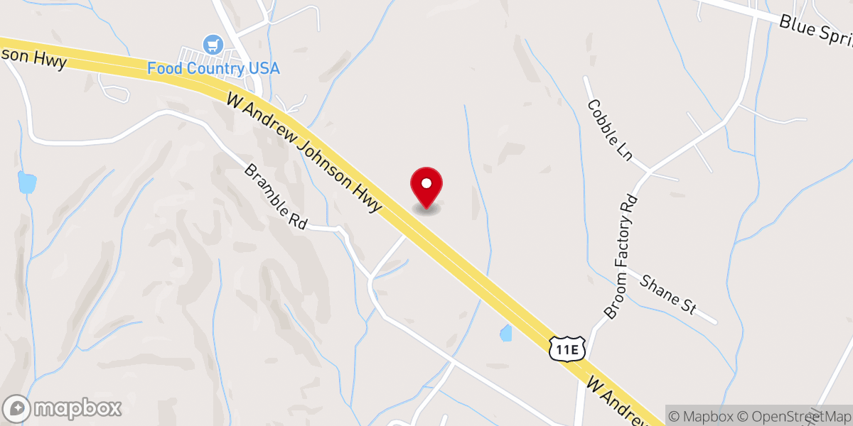 Map showing location of Master's House Church