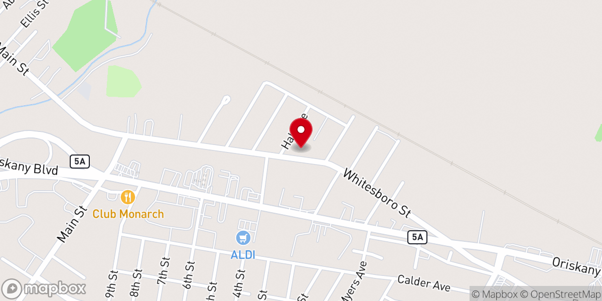 Map showing location of Lifepoint Church