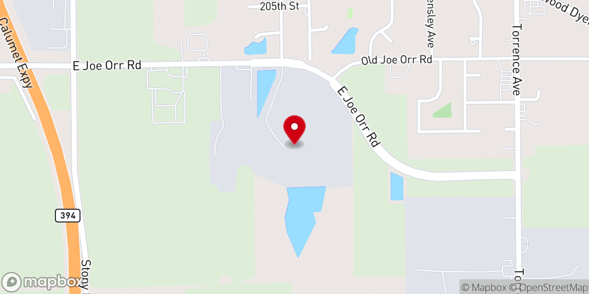 Map showing location of Vernon Park Church of God