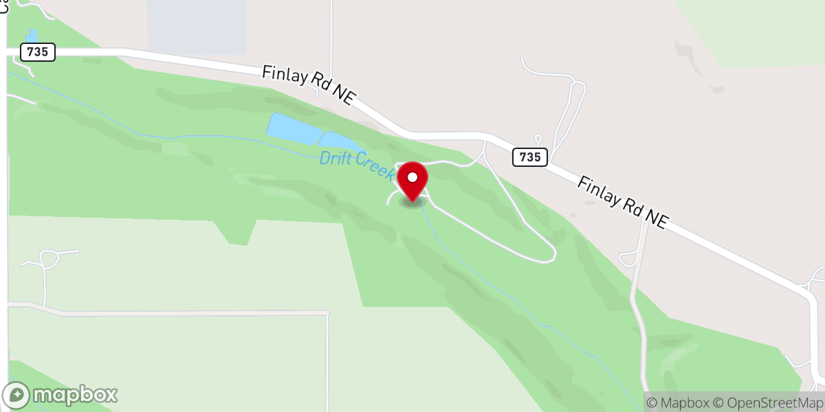 Map showing location of Canyonview Ministries
