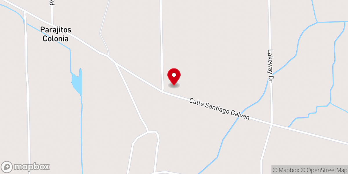 Map showing location of Catedral Del Valle Church