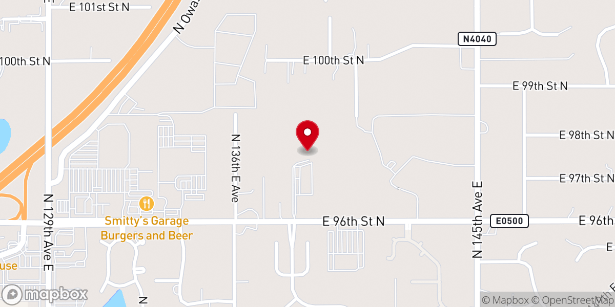 Map showing location of Rise Church