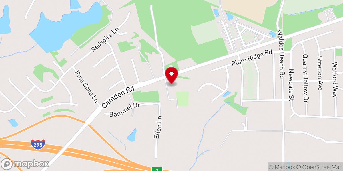 Map showing location of Jesus First Church