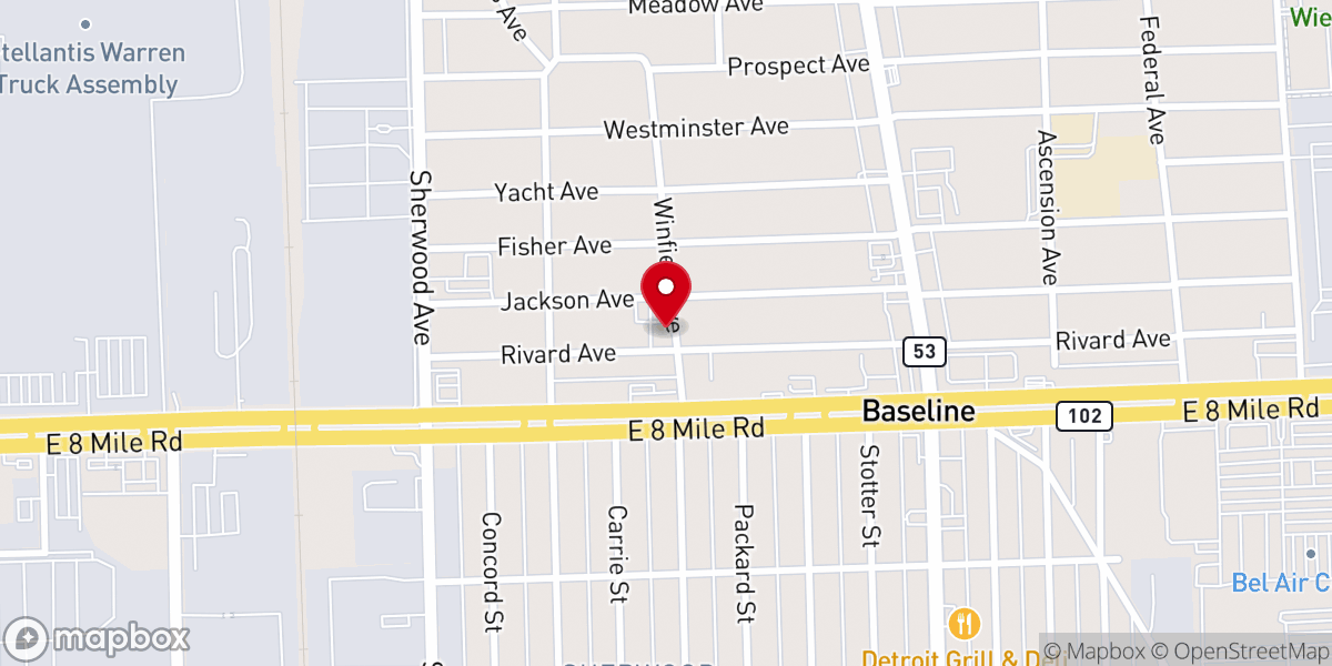 Map showing location of Word of Truth Church of God