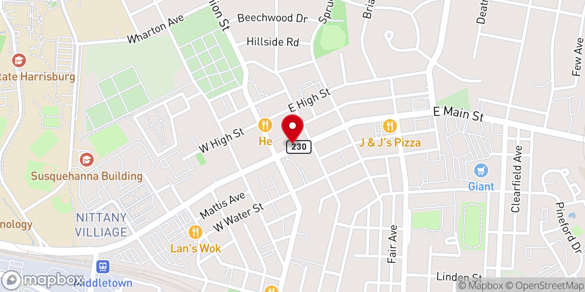 Map showing location of Capital Christian Community