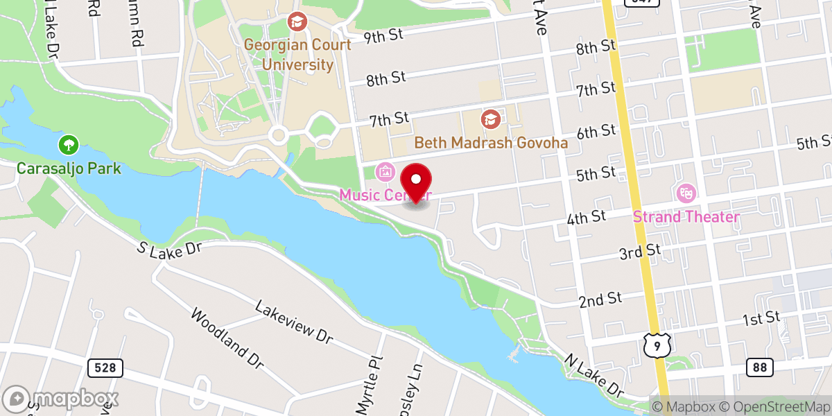 Map showing location of Christ United Methodist Church Food Pantry