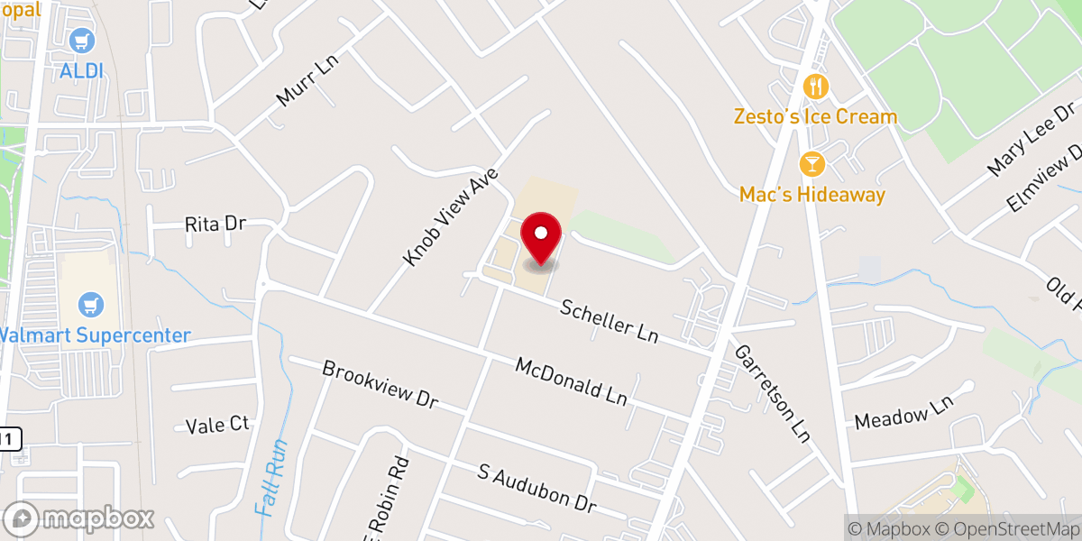 Map showing location of Our Lady of Perpetual Help School