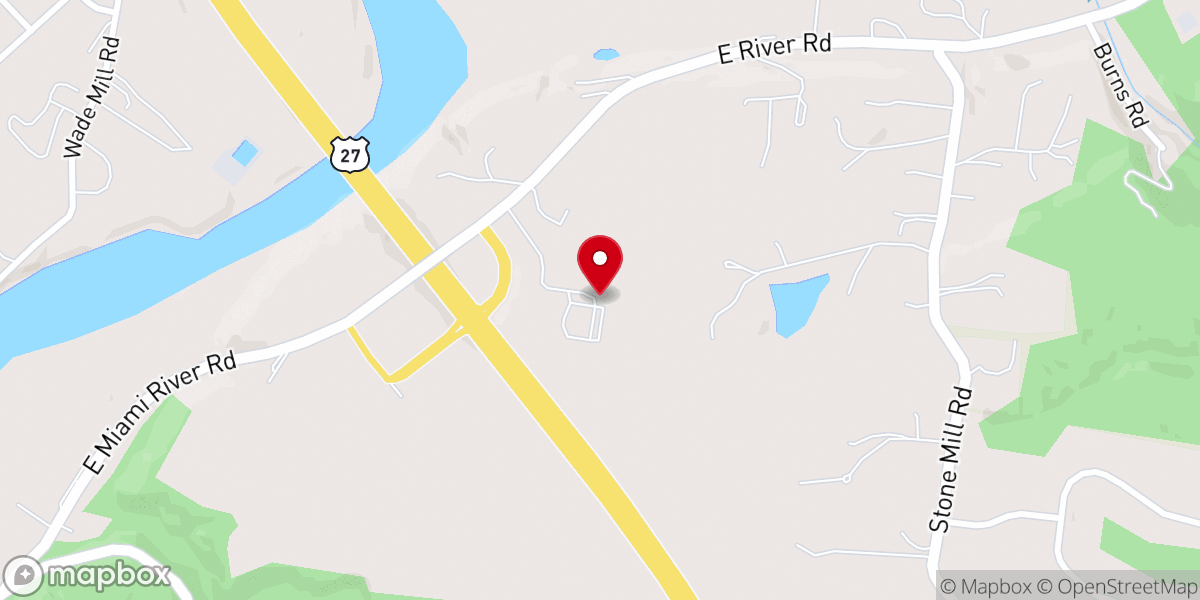 Map showing location of Fairfield Church the Nazarene