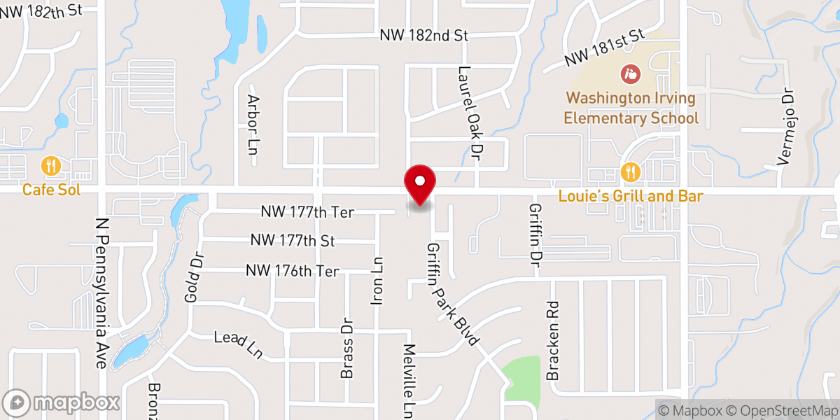 Map showing location of Free Methodist Church-Edmond