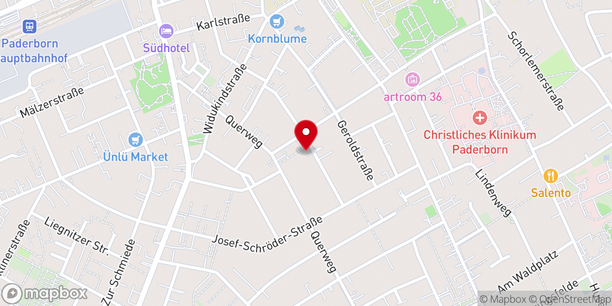Map showing location of Katholisches Pfarramt St. Julian
